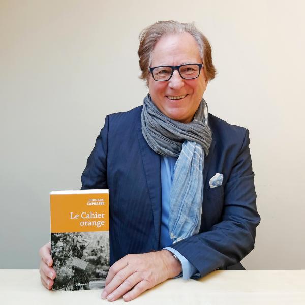 Bernard Caprasse et son roman Le Cahier orange