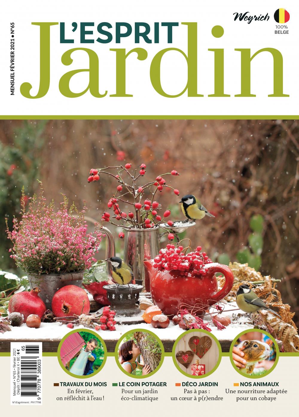 Esprit Jardin: n°65-février 2021