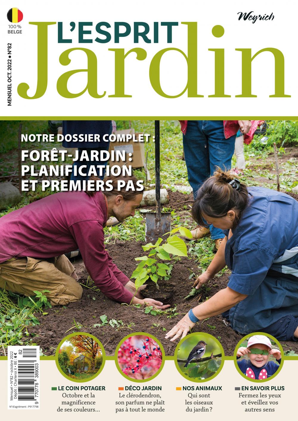 Esprit Jardin: n°82-Octobre 2022