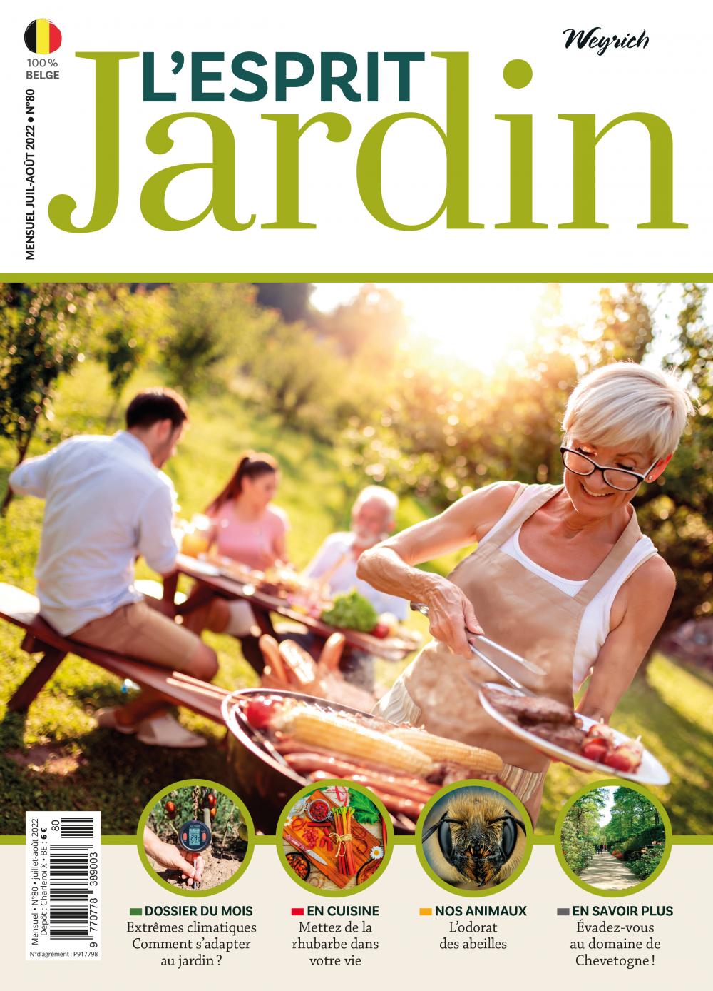 Esprit Jardin: n°80-Juillet août 2022