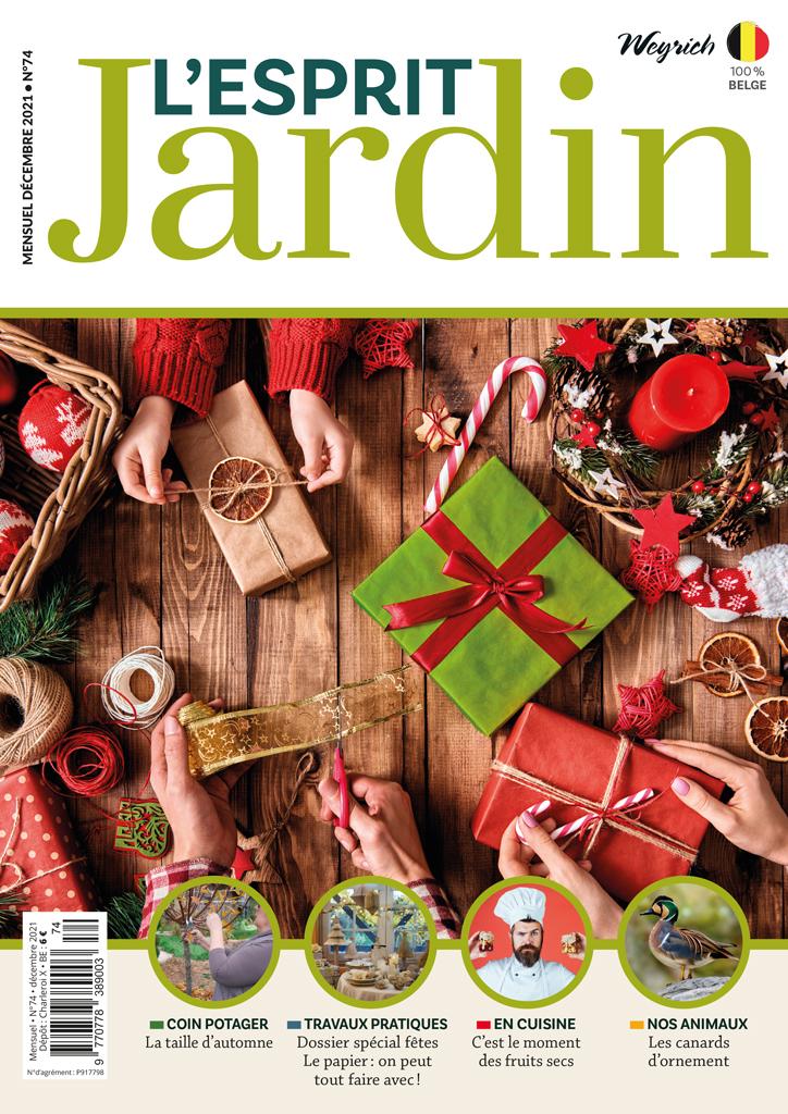 Esprit Jardin: n°74-Décembre 2021